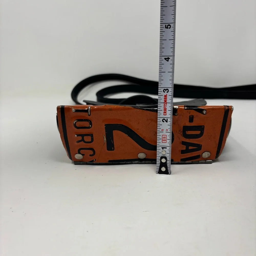 Harley-Davidson Little Earth License Plate Bag Purse Handbag Crossbody - Picture 7 of 16